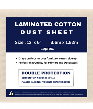 Laminated Cotton Dust Sheets