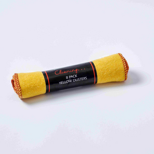 Yellow Cotton Dusters - Pack of 8