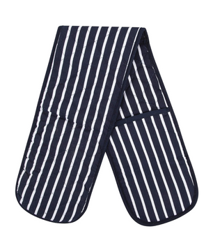 Butcher Stripe Double Oven Gloves