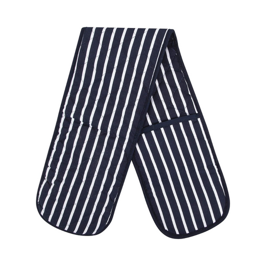 Butcher Stripe Double Oven Gloves