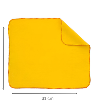 Yellow Cotton Dusters - Pack of 8