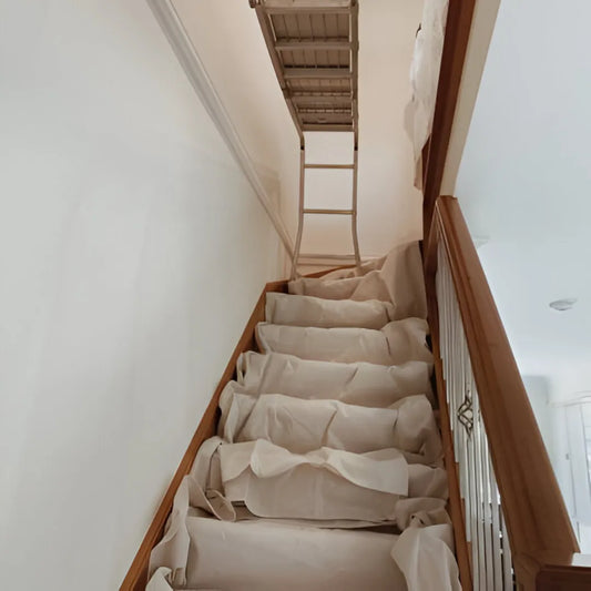 stair dust sheets 4