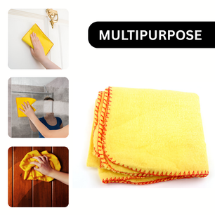 Yellow Cotton Dusters - Pack of 8