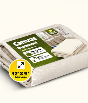 Canvas Dust Sheet: 12' x 9'