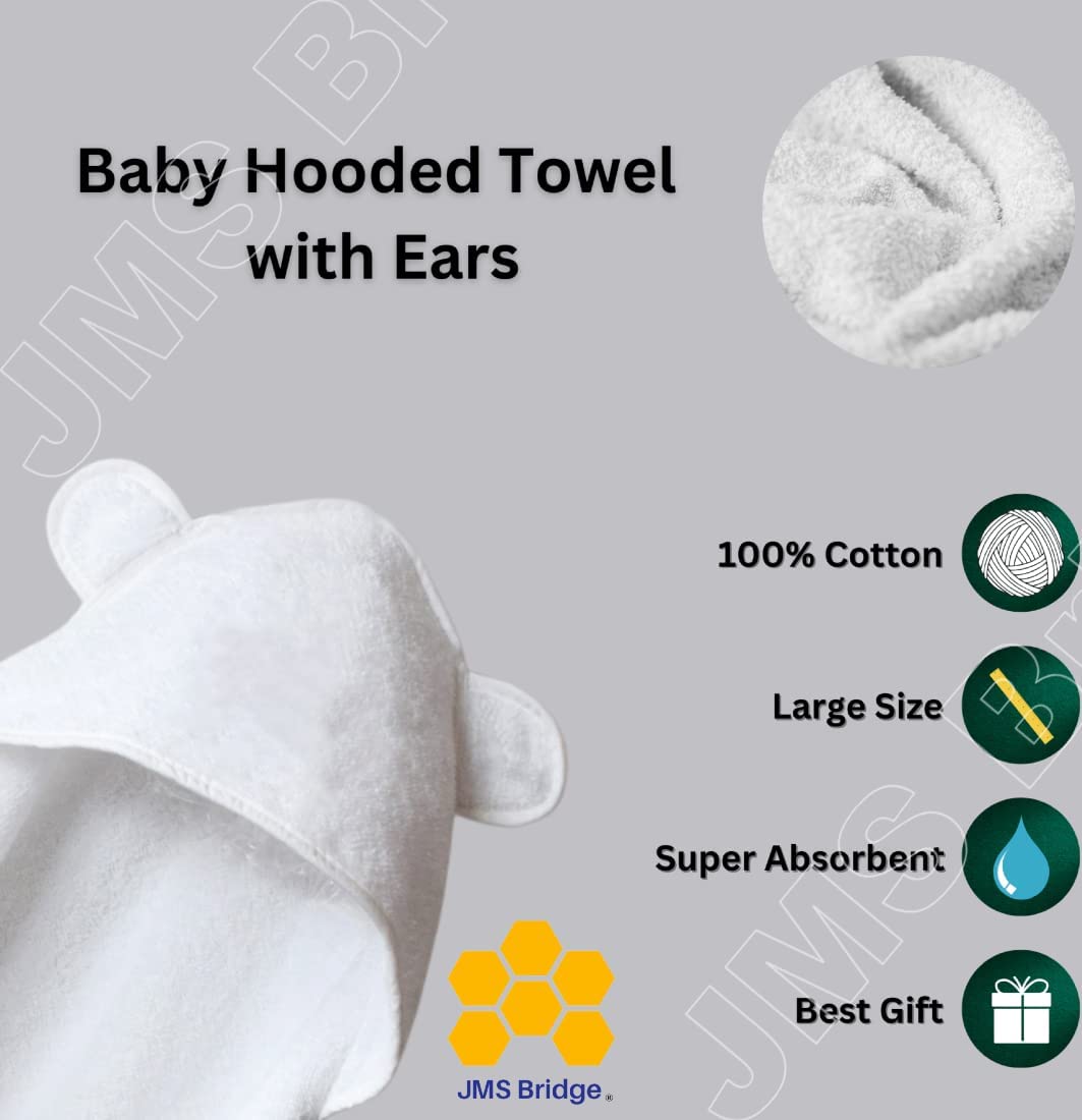 Baby Bath Towel Hooded with Ears - JMS Bridge