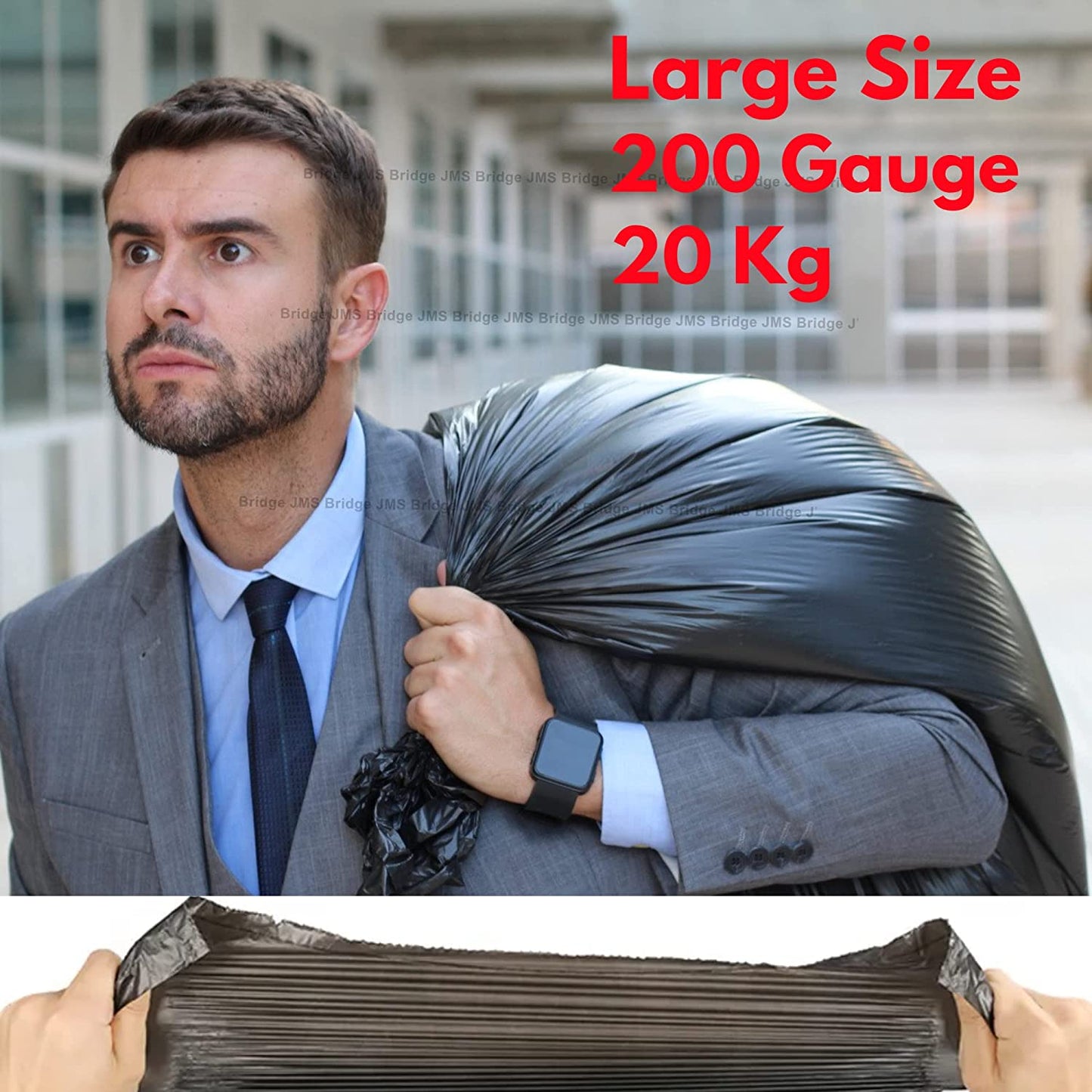 Heavy Duty Garbage Bin Bags