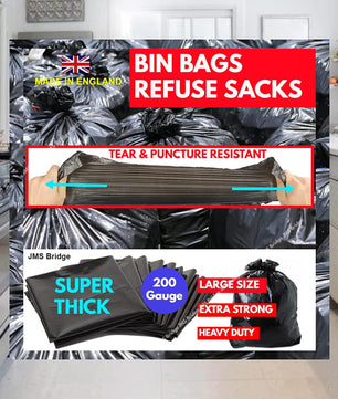 Heavy Duty Garbage Bin Bags - JMS Bridge
