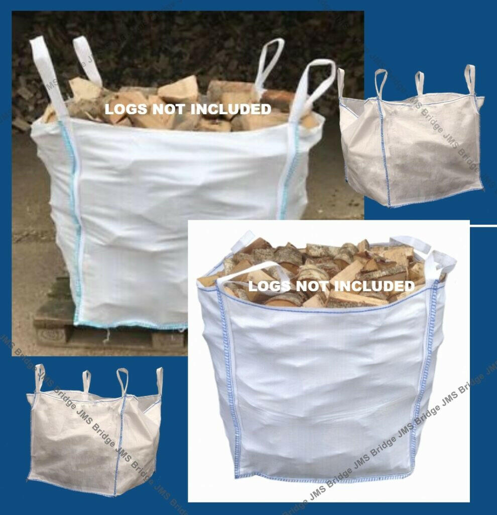 Kiln Dried Ash Logs | Bulk Bag Logs | Tonne Bag Logs | UK Logs Direct