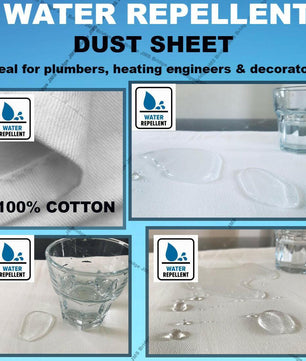 Waterproof Dust Sheets: 6ft x 5ft - JMS Bridge