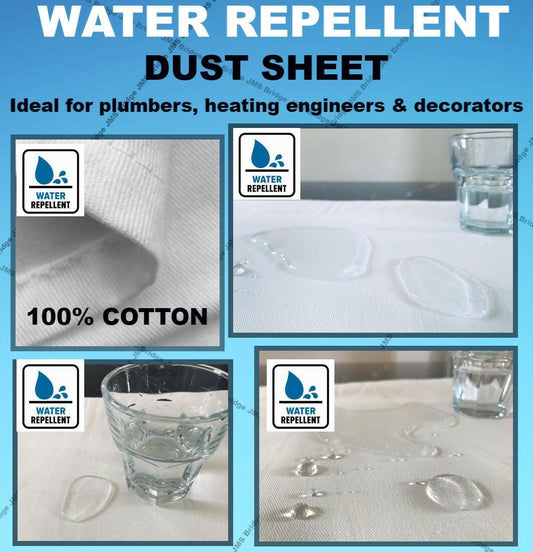 Waterproof Dust Sheets: 6ft x 5ft - JMS Bridge