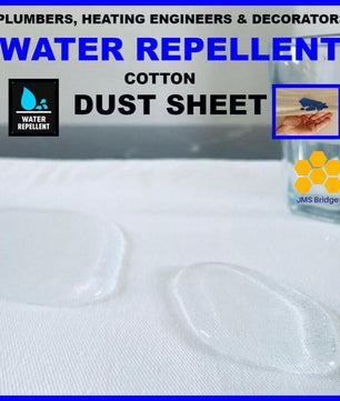 Waterproof Dust Sheets: 6ft x 5ft - JMS Bridge