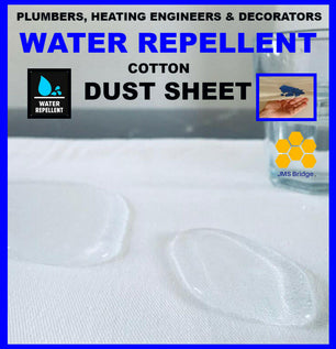 Waterproof Dust Sheets - JMS Bridge